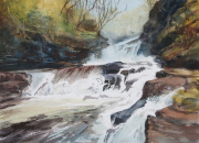 On-the-waterfall-trail-Wales
