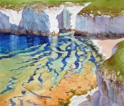 Incoming tide, Thornwick Bay